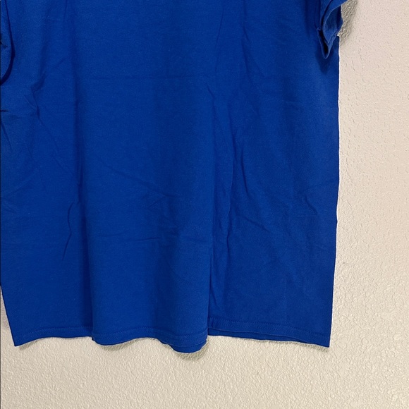 Gildan Blue Heavy Cotton T-Shirt - Picture 11 of 11